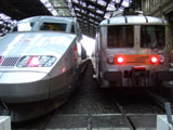 TGV SE et Z5361 - (Paris-Lyon) - 09-03-07